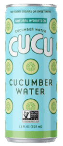 CUCU Original Cucumber Water can – refreshing cucumber water drink with natural electrolytes, antioxidants, and Vitamin C